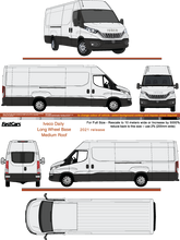 Load image into Gallery viewer, Iveco Daily 2021 to Current -- Long Wheel Base - Medium Roof