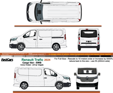 Load image into Gallery viewer, Renault Trafic 2024 SWB Colour Coded - LiftUp Tailgate
