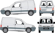 Citroen Berlingo 2003 to 2009 -- Van 5 Door