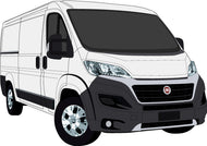 Fiat Ducato 2014 to Current MWB Van Low Roof