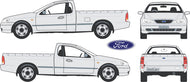 Ford Falcon 2002 to 2004 BA Standard Ute