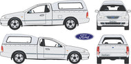 Ford Falcon 2002 to 2004 BA Ute with Canopy