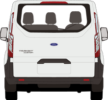 Load image into Gallery viewer, Ford Transit Custom 2018 to Current -- SWB - Low Roof Lift-up Tailgate
