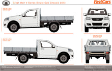 Load image into Gallery viewer, Great Wall V Series 2013 to 2015 -- Single Cab Chassis
