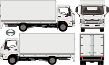 Load image into Gallery viewer, Hino 300 2013 to 2018 -- Single Cab - Box Rear
