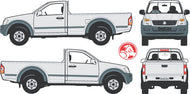 Holden Rodeo 2004 to 2007 -- Single Cab Pickup Ute