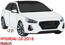 Load image into Gallery viewer, Hyundai i30 2018 to 2020 -- 5 Door Hatch
