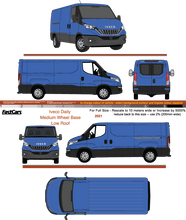 Load image into Gallery viewer, Iveco Daily 2021 to Current -- Medium Wheel Base - Low Roof