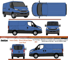 Load image into Gallery viewer, Iveco Daily 2021 to Current -- Short Wheel Base - Low Roof
