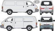 Kia Pregio 2003 to 2004 -- Van