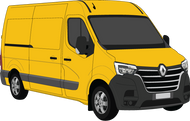 Renault Master 2020 to Current -- LWB Cargo Van
