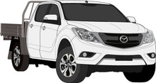 Load image into Gallery viewer, Mazda BT-50 2017 to 2021 -- Double Cab Cab Chassis
