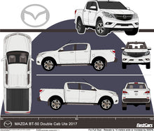 Load image into Gallery viewer, Mazda BT-50 2017 to 2021 -- Double Cab Pickup Ute
