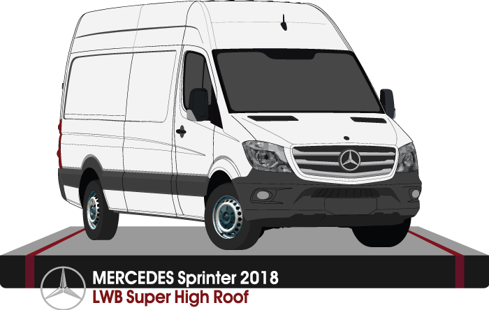 Super high roof 2024 sprinter