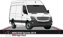 Load image into Gallery viewer, Mercedes Sprinter 2018 to Current -- SWB --High Roof
