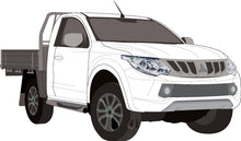 Load image into Gallery viewer, Mitsubishi Triton 2017 to 2020 -- Single Cab Chassis
