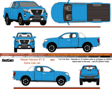 Load image into Gallery viewer, Nissan Navara 2021 to Current -- Extra Cab ute - ST-X
