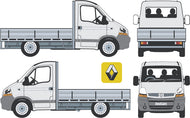 Renault Master 2004 to 2010 -- Single Cab Chassis