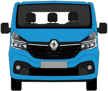 Load image into Gallery viewer, Renault Trafic 2021 to 2022 -- LWB Colour Coded Lift Up Tailgate
