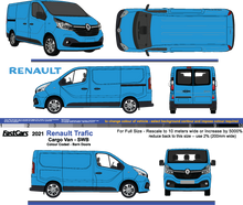 Load image into Gallery viewer, Renault Trafic 2021 to 2022 -- SWB Colour Coded Barn Doors
