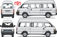 Toyota Commuter 1994 to 2004 -- Bus