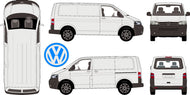 Volkswagen Transporter 2015 to 2017 -- SWB Van - Low Roof