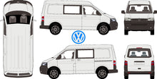 Load image into Gallery viewer, Volkswagen Transporter 2015 to 2017 -- Crewvan SWB - Mid Roof
