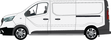 Load image into Gallery viewer, Renault Trafic 2024 LWB Black Trim - LiftUp Tailgate
