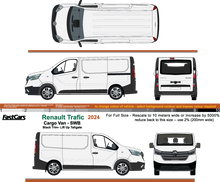 Load image into Gallery viewer, Renault Trafic 2024 SWB Black Trim - LiftUp Tailgate
