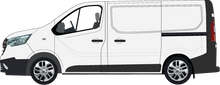Load image into Gallery viewer, Renault Trafic 2024 LWB Black Trim - Barn Door Rear
