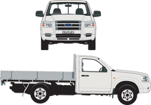 Load image into Gallery viewer, Ford Ranger 2007 to 2009 --  Single Cab  Cab Chassis
