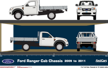 Load image into Gallery viewer, Ford Ranger 2009 to 2011 -- Single Cab  Cab Chassis
