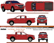 Load image into Gallery viewer, Ford Ranger 2019 to 2022 -- Double Cab ute XLT
