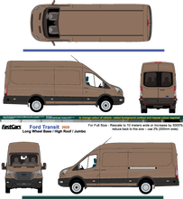 Load image into Gallery viewer, Ford Transit 2025 LWB HighRoof Jumbo
