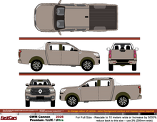 Load image into Gallery viewer, GWM Cannon 2026 - Premium / LUX / ULTRA Double Cab ute
