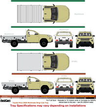 Load image into Gallery viewer, Toyota Hilux 2026 Workmate Single Cab Tray
