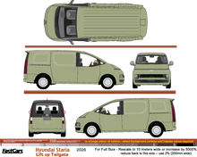 Load image into Gallery viewer, Hyundai Staria 2026 - Lift up Tailgate
