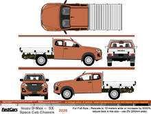 Load image into Gallery viewer, Isuzu D-Max 2026  -- SX -- Space Cab Chassis
