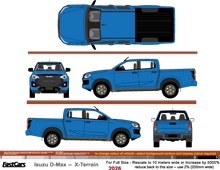 Load image into Gallery viewer, Isuzu D-Max 2026  -- X-Terrain --  Double Cab ute
