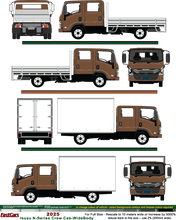 Load image into Gallery viewer, Isuzu N-Series 2025 - Crew Cab Wide Body
