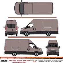 Load image into Gallery viewer, Iveco Daily 2026 - Wheel Base 3520mm Length 6180mm
