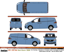 Load image into Gallery viewer, LDV  G10 2026 - Barn Doors
