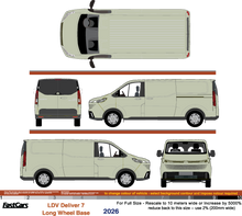 Load image into Gallery viewer, LDV Deliver 7 2026 - Long Wheel Base
