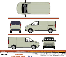 Load image into Gallery viewer, LDV Deliver 7 2026 - Short Wheel Base
