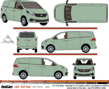 Load image into Gallery viewer, LDV G10 2022 to 2025  -- Van -Barn Doors
