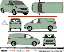 Load image into Gallery viewer, LDV G10 2022 to 2025  -- Lift-up Tailgate
