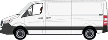 Load image into Gallery viewer, Mercedes Sprinter 2024 Extra-LWB Low Roof -- wheel base 3924mm
