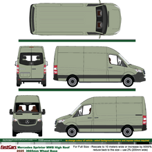 Load image into Gallery viewer, Mercedes Sprinter 2025 MWB High Roof
