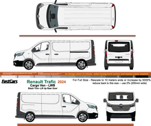 Load image into Gallery viewer, Renault Trafic 2024 LWB Black Trim - LiftUp Tailgate
