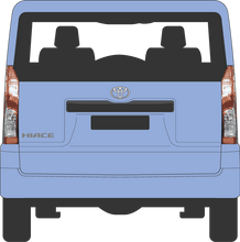 Load image into Gallery viewer, Toyota Hiace 2024  LWB - Van - Colour coded bumpers
